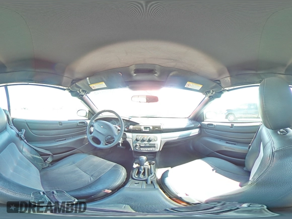 2004 Chrysler Sebring LXi with VIN 1C3EL55R64N281610, listed as a Copart auction lot 55959145 with 87,247 mi miles and Salvage title. Bid and sale history available at DreamBid. Image 14.
