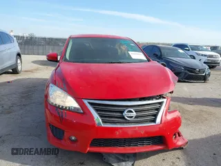 2015 Nissan Sentra SR with VIN 3N1AB7AP2FY256614, listed as a IAAI auction lot 41848944 with 161,440 mi miles and . Bid and sale history available at DreamBid. Image 6.