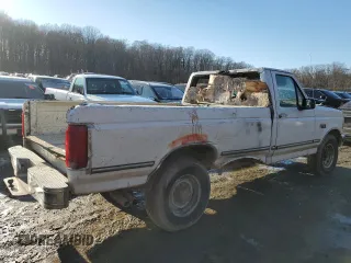 1995 Ford F-250 with VIN 1FTHF25H6SNB59719, listed as a Copart auction lot 42352145 with 0 mi miles and Salvage Title. Bid and sale history available at carsss.com. Image 3.