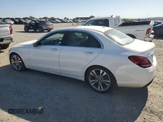 2018 Mercedes-Benz C 300 with VIN 55SWF4JB0JU261517, listed as a Copart auction lot 55634265 with 75,945 mi miles and Salvage title. Bid and sale history available at DreamBid. Image 2.