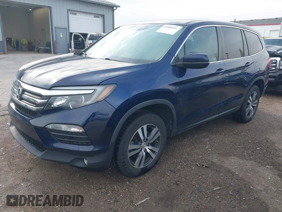 2018 Honda Pilot EX-L with VIN 5FNYF6H57JB026036, listed as a IAAI auction lot 42000454 with 110,996 mi miles and . Bid and sale history available at DreamBid. Image 2.