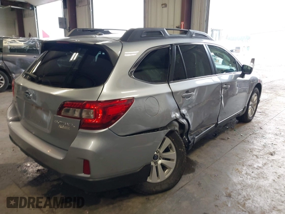 2015 Subaru Outback with VIN 4SABSACC7F3214226, listed as a IAAI auction lot 41939591 with 121,381 mi miles and . Bid and sale history available at DreamBid. Image 4.