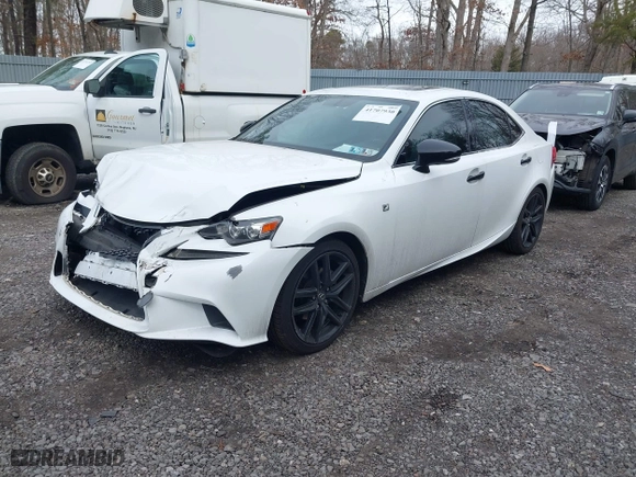 2015 Lexus IS 250 with VIN JTHCF1D28F5025543, listed as a IAAI auction lot 41707930 with 67016 miles. Bid and sale history available at carsss.com. Image 17.