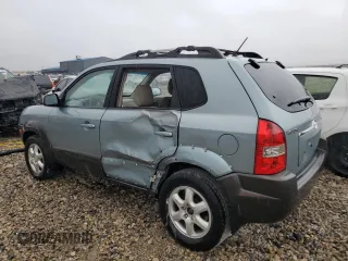 2005 Hyundai Tucson GLS with VIN KM8JN72DX5U214908, listed as a Copart auction lot 76346024 with 152,677 mi miles and Salvage Title. Bid and sale history available at carsss.com. Image 2.