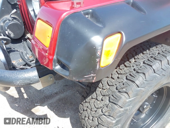 1999 Jeep Wrangler Sport with VIN 1J4FY19S2XP423638, listed as a IAAI auction lot 42553626 with 120,690 mi miles and . Bid and sale history available at DreamBid. Image 6.