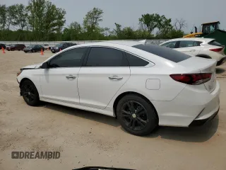 2018 Hyundai Sonata SEL z VIN 5NPE34AF2JH712411, wystawiony jako Copart lot #59324615 z przebiegiem 67 990 mil mil oraz Czysty tytuł • Clean title. Historia ofert i sprzedaży dostępna na DreamBid. Obrazek 2.