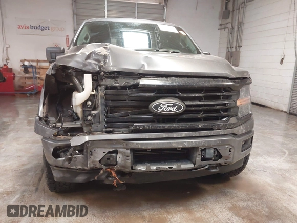 2024 Ford F-150 XLT with VIN 1FTEW3LP6RKD58669, listed as a IAAI auction lot 41394262 with 34,805 mi miles. Bid and sale history available at carsss.com. Image 12.