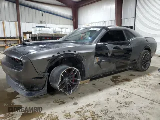2021 Dodge Challenger R/T Scat Pack z VIN 2C3CDZFJ5MH669781, wystawiony jako Copart lot #48501105 z przebiegiem 17 921 mil mil oraz Szkoda całkowita • Salvage title. Historia ofert i sprzedaży dostępna na DreamBid. Obrazek 1.