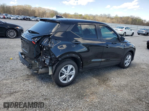 2024 Nissan Kicks S with VIN 3N1CP5BV9RL565865, listed as a Copart auction lot 50495815 with 8,343 mi miles and Salvage Title. Bid and sale history available at carsss.com. Image 3.