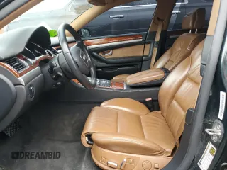 2007 Audi A8 L 4.2L with VIN WAUMV44E47N020858, listed as a Copart auction lot 81004994 with 0 mi miles and Clean Title. Bid and sale history available at carsss.com. Image 7.