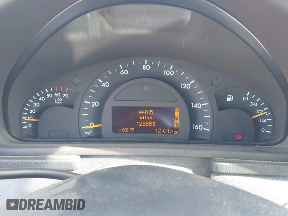 2001 Mercedes-Benz C 320 with VIN WDBRF64J91F068516, listed as a IAAI auction lot 41979024 with 125,858 mi miles and . Bid and sale history available at DreamBid. Image 7.