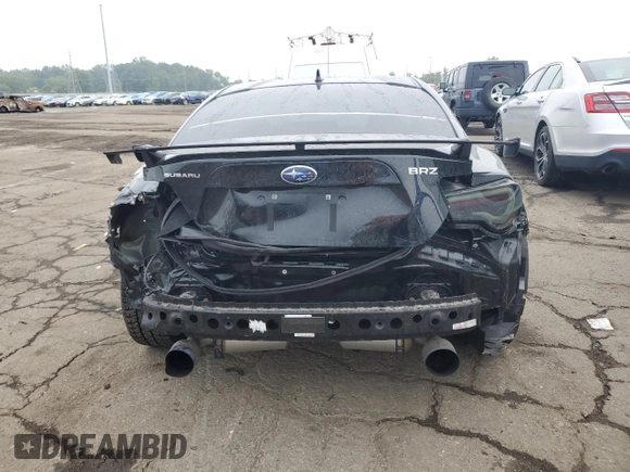 2017 Subaru BRZ Premium with VIN JF1ZCAB12H9600218, listed as a Copart auction lot 74225104 with 55,493 mi miles and Clean Title. Bid and sale history available at carsss.com. Image 6.
