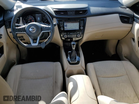2017 Nissan Rogue SL with VIN JN8AT2MT5HW389226, listed as a Copart auction lot 50235635 with 69,240 mi miles and Salvage Title. Bid and sale history available at DreamBid. Image 8.