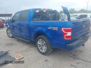 2018 Ford F-150 XL with VIN 1FTEW1CG6JKD65758, listed as a IAAI auction lot 41885122 with 103,993 mi miles. Bid and sale history available at carsss.com. Image 3.