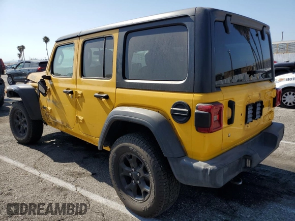 2020 Jeep Wrangler Unlimited Sport S с VIN 1C4HJXDG1LW189677, выставлен на аукционе Copart как лот 62716145 с пробегом 69 624 миль миль и Списание • Salvage title. История ставок и продаж доступна на DreamBid. Изображение 2.