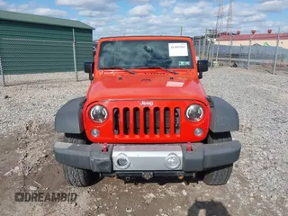 2015 Jeep Wrangler Sport with VIN 1C4AJWAG7FL582721, listed as a IAAI auction lot 41989505 with 102,961 mi miles. Bid and sale history available at carsss.com. Image 12.