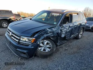 2019 Volkswagen Atlas S z VIN 1V2GR2CA7KC606240, wystawiony jako Copart lot #83784524 z przebiegiem 77 374 mil mil oraz Szkoda całkowita • Salvage title. Historia ofert i sprzedaży dostępna na DreamBid. Obrazek 1.