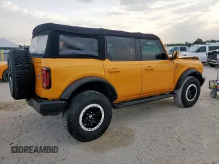 2021 Ford Bronco с VIN 1FMDE5DH6MLB02239, выставлен на аукционе Copart как лот 55315985 с пробегом 36 310 миль миль и На запчасти • Non repairable. История ставок и продаж доступна на DreamBid. Изображение 3.