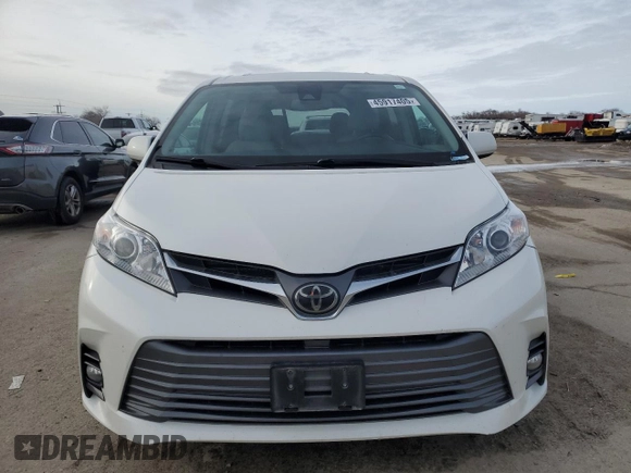 2018 Toyota Sienna XLE with VIN 5TDDZ3DC7JS198250, listed as a Copart auction lot 45917405 with 119,381 mi miles and Salvage Title. Bid and sale history available at carsss.com. Image 5.