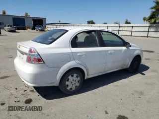 2010 Chevrolet Aveo 1LT with VIN KL1TD5DEXAB094552, listed as a Copart auction lot 63701925 with 161,846 mi miles and Salvage title. Bid and sale history available at DreamBid. Image 3.
