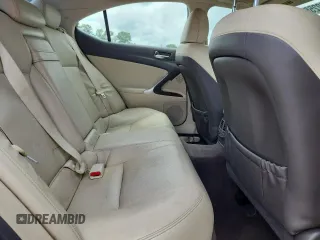 2010 Lexus IS 250 with VIN JTHBF5C24A2098391, listed as a Copart auction lot 60472255 with Not provided miles and Salvage title. Bid and sale history available at DreamBid. Image 10.