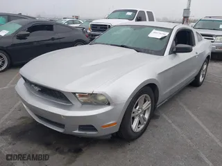 2012 Ford Mustang V6 Premium with VIN 1ZVBP8AM6C5207372, listed as a IAAI auction lot 41674390 with 184,020 mi miles. Bid and sale history available at carsss.com. Image 17.