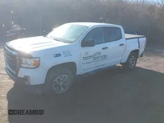 2021 GMC Canyon 4WD AT4 w/Leather with VIN 1GTG6FEN0M1279289, listed as a IAAI auction lot 41620801 with 134,699 mi miles. Bid and sale history available at carsss.com. Image 18.