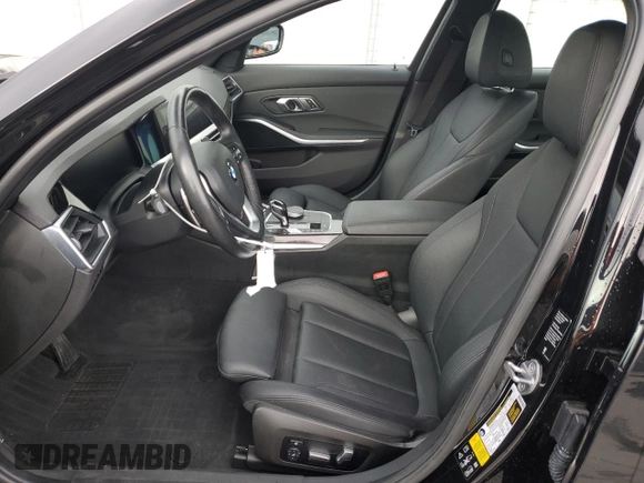 2019 BMW 3 Series 330i xDrive with VIN 3MW5R7J52K8A05284, listed as a Copart auction lot 82251444 with 29,379 mi miles and Salvage Title. Bid and sale history available at DreamBid. Image 7.
