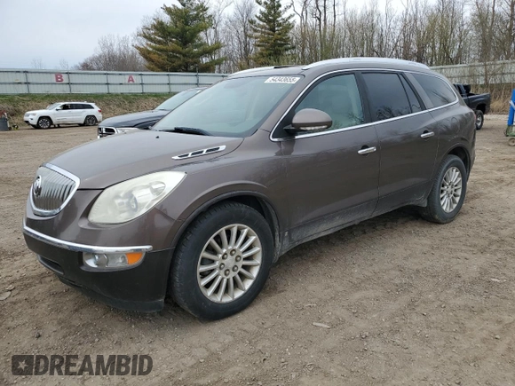 2008 Buick Enclave CXL with VIN 5GAER23708J105466, listed as a Copart auction lot 54343655 with 239,168 mi miles and Clean Title. Bid and sale history available at DreamBid. Image 1.