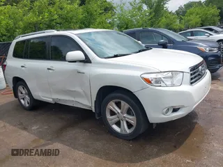 2009 Toyota Highlander Limited with VIN JTEES42A792128598, listed as a IAAI auction lot 42503362 with 232,809 mi miles and . Bid and sale history available at DreamBid. Image 1.