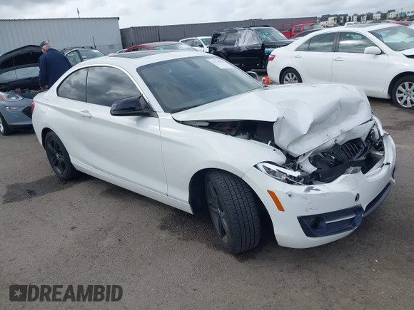 2017 BMW 2 Series 230i with VIN WBA2F9C38H7A40346, listed as a IAAI auction lot 41735926 with 69,245 mi miles. Bid and sale history available at carsss.com. Image 1.