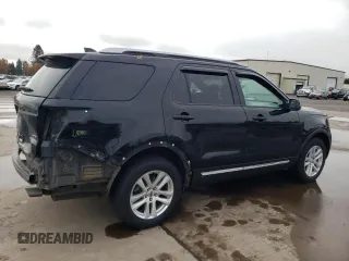 2018 Ford Explorer XLT z VIN 1FM5K8D8XJGC73918, wystawiony jako Copart lot #52388025 z przebiegiem 98 380 mil mil oraz Szkoda całkowita • Salvage title. Historia ofert i sprzedaży dostępna na DreamBid. Obrazek 3.