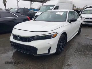 2025 Honda Civic Sport with VIN 2HGFE2F50SH516112, listed as a IAAI auction lot 41578183 with 8,138 mi miles and . Bid and sale history available at DreamBid. Image 17.