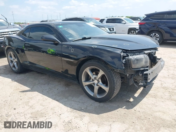 2013 Chevrolet Camaro LT with VIN 2G1FC1E37D9172623, listed as a IAAI auction lot 42357060 with 123,607 mi miles and . Bid and sale history available at DreamBid. Image 1.
