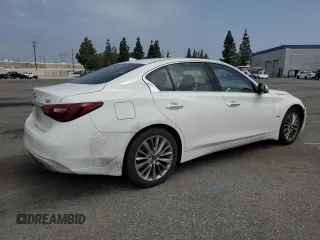 2019 Infiniti Q50 Luxe с VIN JN1EV7AP0KM543598, выставлен на аукционе Copart как лот 55528025 с пробегом 40 168 миль миль и Списание • Salvage title. История ставок и продаж доступна на DreamBid. Изображение 3.