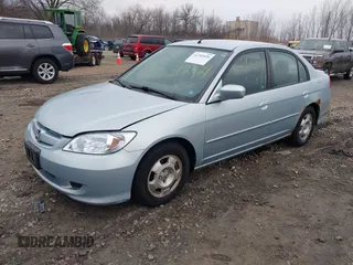 2005 Honda Civic with VIN JHMES96605S020601, listed as a IAAI auction lot 41792929 with 151,178 mi miles and . Bid and sale history available at DreamBid. Image 2.