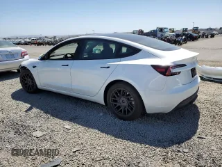 2025 Tesla Model 3 Long Range z VIN 5YJ3E1EA8SF903460, wystawiony jako Copart lot #57116545 z przebiegiem 5 147 mil mil oraz Szkoda całkowita • Salvage title. Historia ofert i sprzedaży dostępna na DreamBid. Obrazek 2.