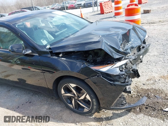 2023 Hyundai Elantra Limited with VIN KMHLP4AG4PU456898, listed as a IAAI auction lot 41899496 with 36,583 mi miles and . Bid and sale history available at DreamBid. Image 18.
