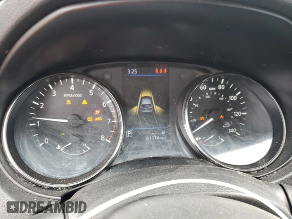 2020 Nissan Rogue SV with VIN JN1BJ1CV5LW261776, listed as a Copart auction lot 58365535 with 81,174 mi miles and Clean title. Bid and sale history available at DreamBid. Image 9.