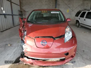 2015 Nissan LEAF SV with VIN 1N4AZ0CP0FC314196, listed as a Copart auction lot 63726803 with 78,416 mi miles. Bid and sale history available at carsss.com. Image 5.