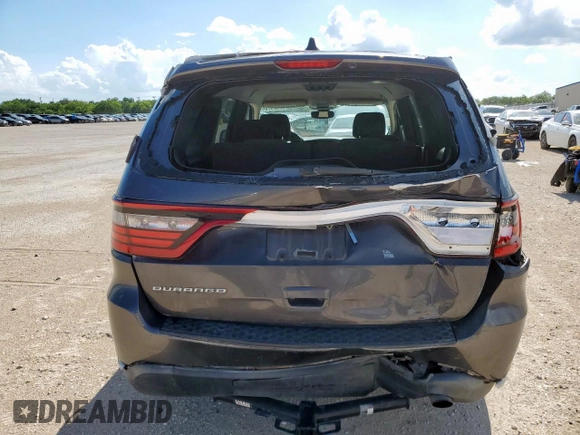 2018 Dodge Durango SXT with VIN 1C4RDHAG2JC439089, listed as a Copart auction lot 62329705 with 91,297 mi miles and Salvage title. Bid and sale history available at DreamBid. Image 6.