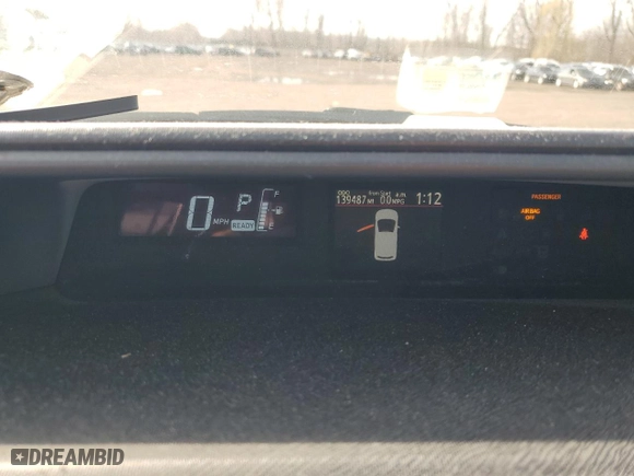 2016 Toyota Prius c One with VIN JTDKDTB30G1120486, listed as a Copart auction lot 50820775 with 139,487 mi miles and Clean Title. Bid and sale history available at carsss.com. Image 9.