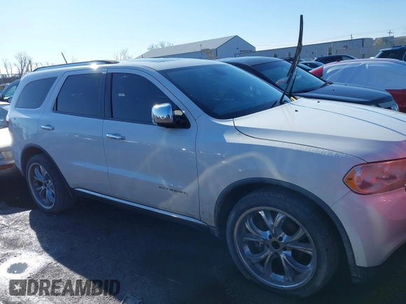 2012 Dodge Durango Citadel with VIN 1C4SDHET4CC180732, listed as a IAAI auction lot 41872508 with 127,081 mi miles and . Bid and sale history available at DreamBid. Image 13.