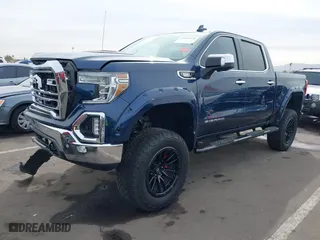 2021 GMC Sierra 1500 SLT with VIN 3GTU9DET3MG159033, listed as a IAAI auction lot 41592448 with 34,456 mi miles. Bid and sale history available at carsss.com. Image 18.