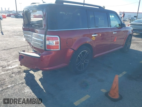 2014 Ford Flex Limited with VIN 2FMGK5D85EBD33530, listed as a IAAI auction lot 41631399 with 93,507 mi miles. Bid and sale history available at carsss.com. Image 4.