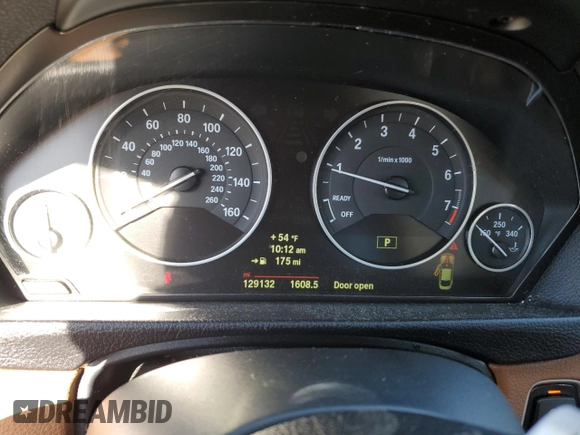 2014 BMW 4 Series 428i xDrive with VIN WBA3N5C54EF717425, listed as a Copart auction lot 47922525 with 129,132 mi miles and Clean Title. Bid and sale history available at DreamBid. Image 9.