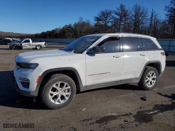 2023 Jeep Grand Cherokee Limited with VIN 1C4RJHBG6PC501206, listed as a Copart auction lot 45091525 with 59,503 mi miles and Salvage Title. Bid and sale history available at carsss.com. Image 1.