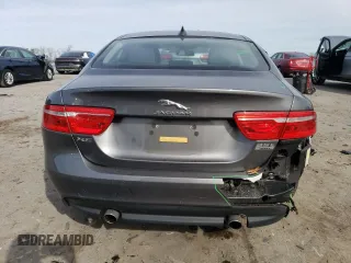 2017 Jaguar XE 35t Premium with VIN SAJAJ4BVXHA968468, listed as a Copart auction lot 43219065 with 107,299 mi miles and Salvage Title. Bid and sale history available at carsss.com. Image 6.