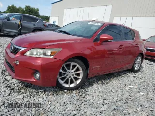 2011 Lexus CT 200h with VIN JTHKD5BH7B2043785, listed as a Copart auction lot 58544825 with 180,568 mi miles and Salvage title. Bid and sale history available at DreamBid. Image 1.