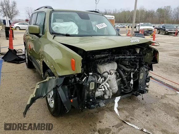 2015 Jeep Renegade Latitude with VIN ZACCJABTXFPB82218, listed as a Copart auction lot 51634875 with 185,757 mi miles and Salvage Title. Bid and sale history available at carsss.com. Image 14.